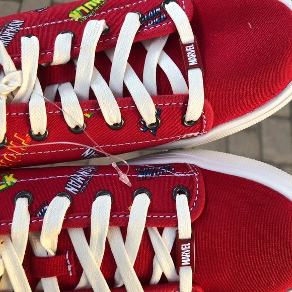 TOMS x Marvel - red sneakers